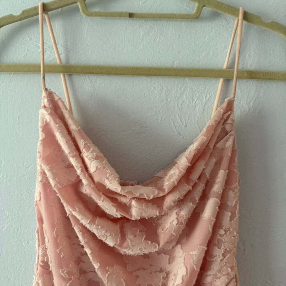 Hello Molly Pink Floral Maxi Dress-8 - Picture 7 of 15